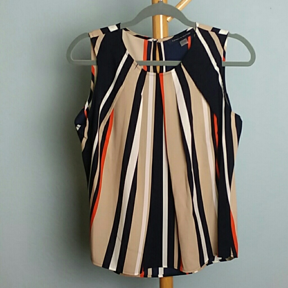 Tommy Hilfiger Striped Sleveless Top / Medium